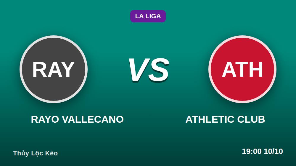 Rayo Vallecano vs Athletic Club: Kèo Châu Á -0.25 Lộ Diện Điểm Yếu